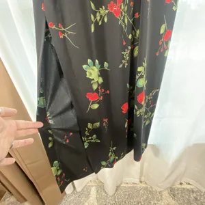 Arianna Rachel Kaye Ladies 8 Petite Long Black‎ Floral Maxi Evening Gown Elegant thumbnail 10