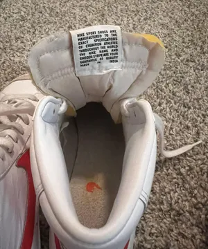 Nike White And Red Blazers thumbnail 6