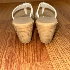 Rhinestone wedge sandal Size 7 thumbnail 6
