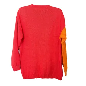 Vintage Grecian Embroidered‎ Sweater M Eccentric Artsy Geometric Maximalist 90s thumbnail 11