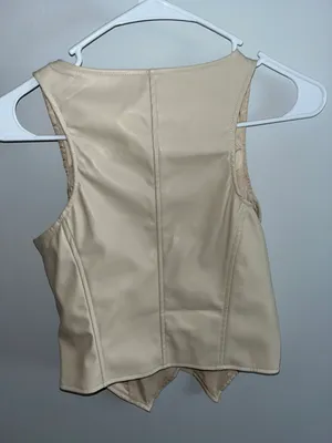 Leather Vest Size XS thumbnail 3