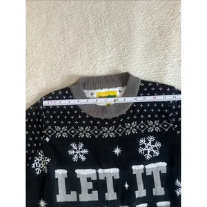 Tipsy Elves Let It Snow Light Up Ugly Christmas Sweater S Holiday LED thumbnail 10
