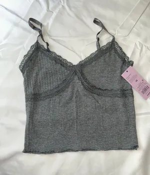 Wild Fable Spaghetti Strap Crop Top thumbnail 1