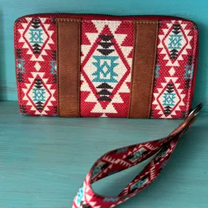 × Wrangler Wristlet Western Wallet Boho Aztec Credit Card Holder for Women thumbnail 2