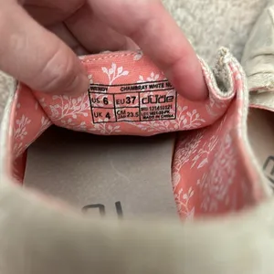 Hey Dude Wendy Chambray White Nut Slip On Shoe Sz Women's 6 thumbnail 7