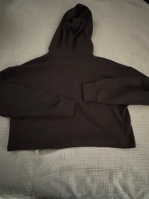 GUESS women Black Hooded Sweatshirt - Embroidered Logo thumbnail 3