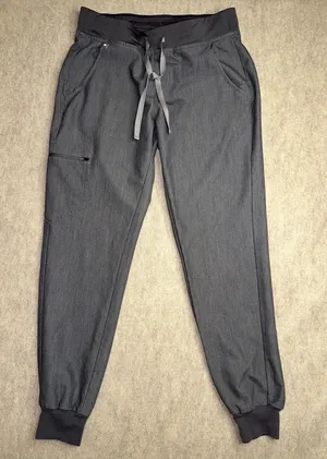 FIGS Zamora Jogger Scrub Pants Gray Technical Collection Womens Small W18SW2005 thumbnail 1