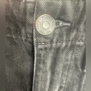 Free People Jeans We The Free Denim Jean Major Leagues VTG Black Mid-Rise Boho thumbnail 7