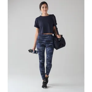 Lululemon Wunder Under Hi-Rise Tight Full-On Luxtreme 25”Midnight Navy Size 2 thumbnail 2