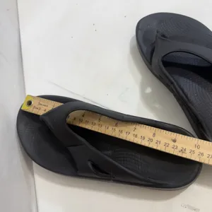 OOFOS Ooriginal Recovery Black Sandals Thong Flip Flops Women's Size 9 Men's 7 thumbnail 14