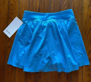 Lululemon A-Line Side-Pleat Tennis Skirt High Rise Ocean Wave Size 4/XS NWT thumbnail 1