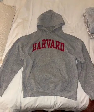 Harvard hoodie vintage fanatics thumbnail 1