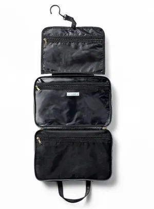 Sonia Kashuk Hanging Travel Weekender 3 Compartment Toiletry Bag thumbnail 1
