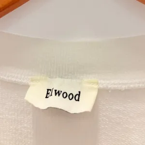 Elwood Off White‎ Sweater Medium Cozy Lounge Warm Fall thumbnail 3