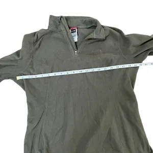 The North Face Olive green women’s fleece pullover M‎ thumbnail 4