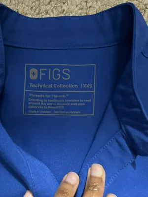 FIGS Winning Blue Scrub Set thumbnail 2