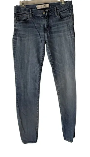 Abercrombie Fitch Womens Size 6R Blue Denim Skinny Jeans‎ Perfect Stretch thumbnail 1