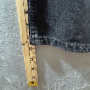 1688| NWT Aeropostale High Rise‎ Baggy 90s Inspired Jeans Black 14 thumbnail 4
