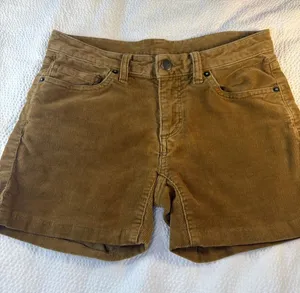 Patagonia Corduroy Shorts Rust Brown Women's 24 thumbnail 1