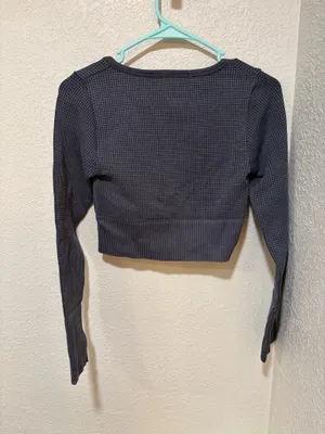 Aerie Offline Long Sleeve Workout Top thumbnail 4