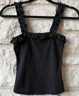 Ruffle Trim Tank thumbnail 1