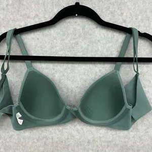 Aerie Real Free Full Coverage Bra 34B Sage Green Underwire thumbnail 6