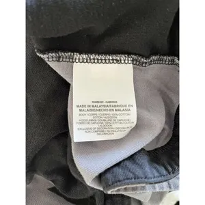 Nike Black Geometric Print Pullover Hoodie Logo Sweatshirt Size Small thumbnail 5