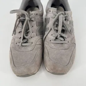 New Balance 696 Classic Women's Running Shoes WL696WPG Gray Suede Size‎ 9 thumbnail 2