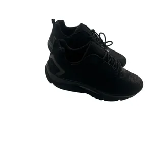 Womens Black Knit Running Shoes Size 10.5 Athletic Air Cushion Sneakers 41 thumbnail 5