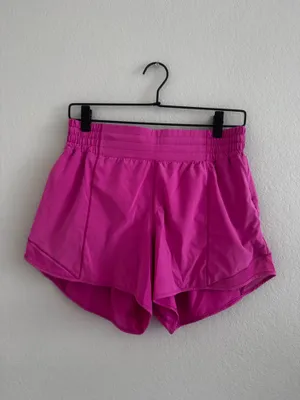Lululemon Hotty Hot HR Short 4” 8 Sonic Pink thumbnail 3