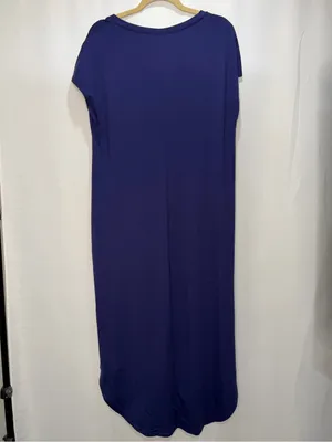 NWT RUMIA Summer Maxi Dress Cap Sleeve Long Sundress with Pockets Size Large thumbnail 6