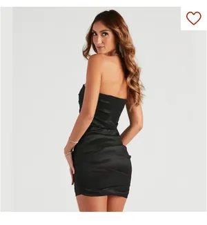 Windsor Mini Dress Black thumbnail 4