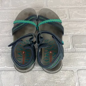 Merrell Terran Cross II Sandals Womens 8 Navy Blue Marine Strappy Casual Travel thumbnail 5
