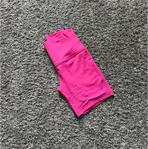 lululemon athletica Hot Pink High-Rise Bike Shorts thumbnail 4