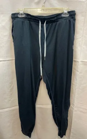 Glyder M Medium Black Jogger Drawstring Pants Stretch Athletic thumbnail 1