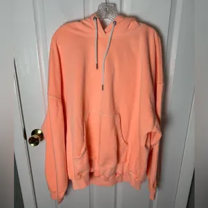 Free People Final Call Hoodie in Pastel Peach L thumbnail 2