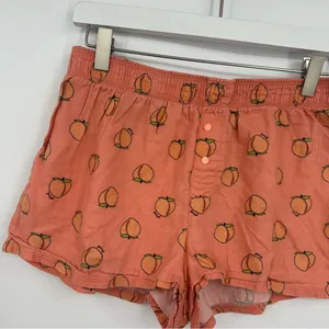 Victoria's Secret Pink Peach Sleep Shorts Pajamas Size XS thumbnail 4