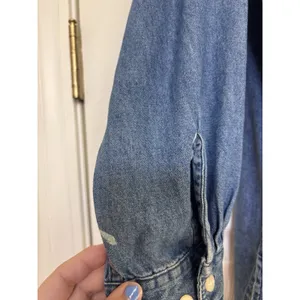 Vintage 2000 Warner Bros Studio Store Tweety Bird Embroidered Denim Shirt XL thumbnail 15