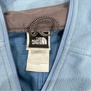 The North Face Blue Fleece Zip Up Jacket Women’s XS thumbnail 3