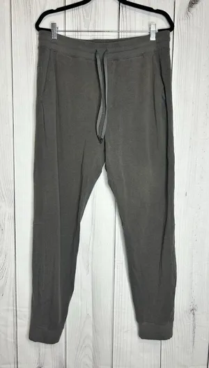CRZ YOGA Women's Gray Lightweight On-The-Go Jogger Pants Drawstring Size XL thumbnail 1