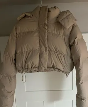 Lululemon Athletica Beige Puffer Jacket thumbnail 1