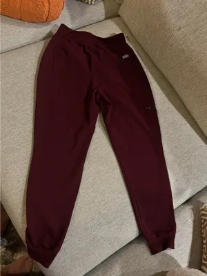 Maroon FIGS Scrub Set Jogger thumbnail 5