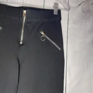Hot Topic High Rise Skinny Zipper Moto Legging Size S thumbnail 7