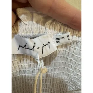 Petal And Pup Richmond Dress Strapless White Smocked Size 4 thumbnail 6