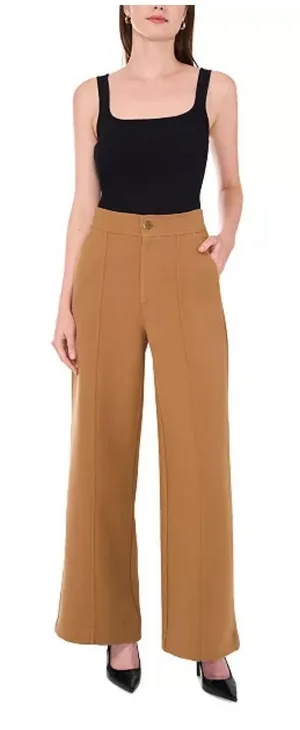 Parker Women's The Nima Wide-Leg Pants Camel Cognac Size 12‎ Career thumbnail 1