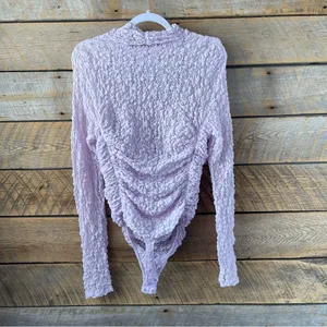 Intimately Free People Lace Lavender Day & Night Bodysuit Shear Stretch Medium thumbnail 13