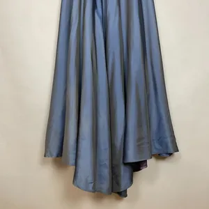 Vintage 90s Prom Dress FLAWS‎ Blue Sleeveless Iridescent Formal Classic Gown thumbnail 6