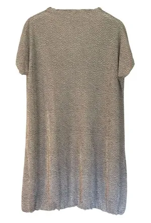 Nothing Fits but pleated cap sleeve dress maternity thumbnail 1