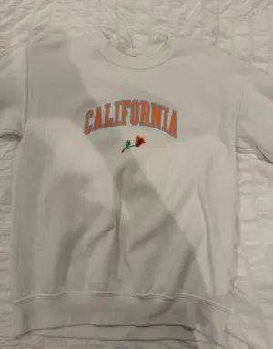 california sweatshirt White thumbnail 2