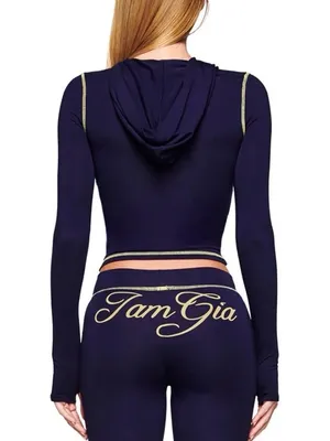 I AM GIA Blare Hoodie Navy Small NWT IN PACKAGE thumbnail 4